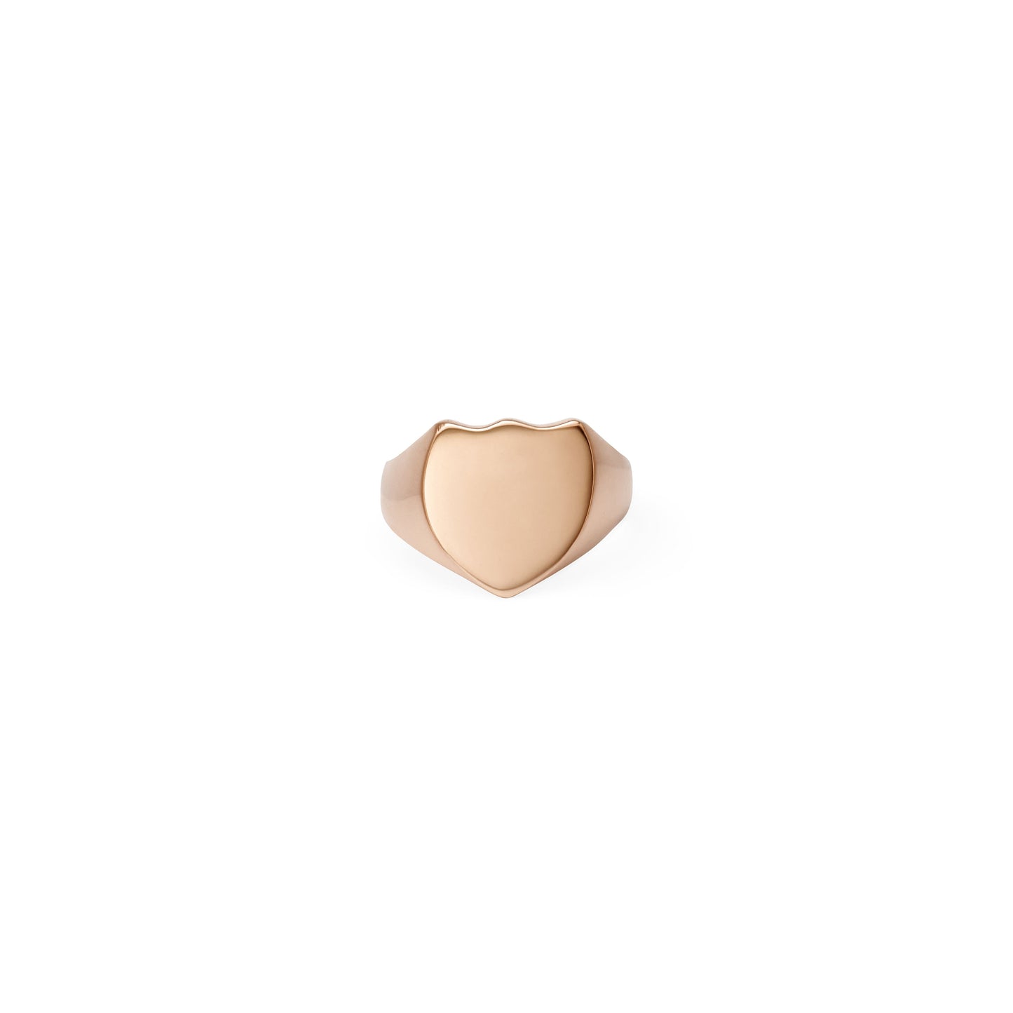 Personalized Shield Signet Ring